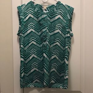 J Crew Sleeveless Blouse Size 8